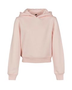 Build Your Brand Girls Cropped Sweat Hoodie