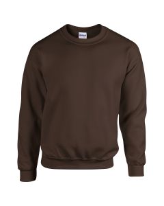 Gildan Heavy Blend Crew Neck Sweatshirt-M-Dark Chocolate
