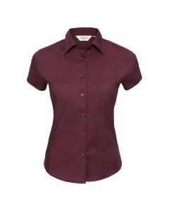 Russell Women's S/S Easycare Fitted Stretch Shirt