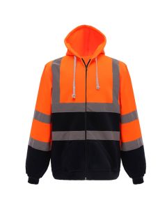 Yoko Hi-Vis Zip Hoodie