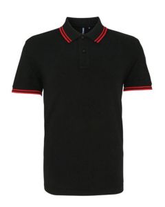 Asquith & Fox Men's Classic Fit Tipped Polo