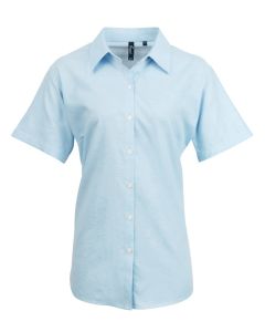  Premier Ladies Oxford S/S Shirt