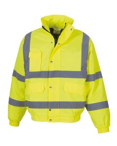 Yoko Hi-Vis Classic Bomber Jacket